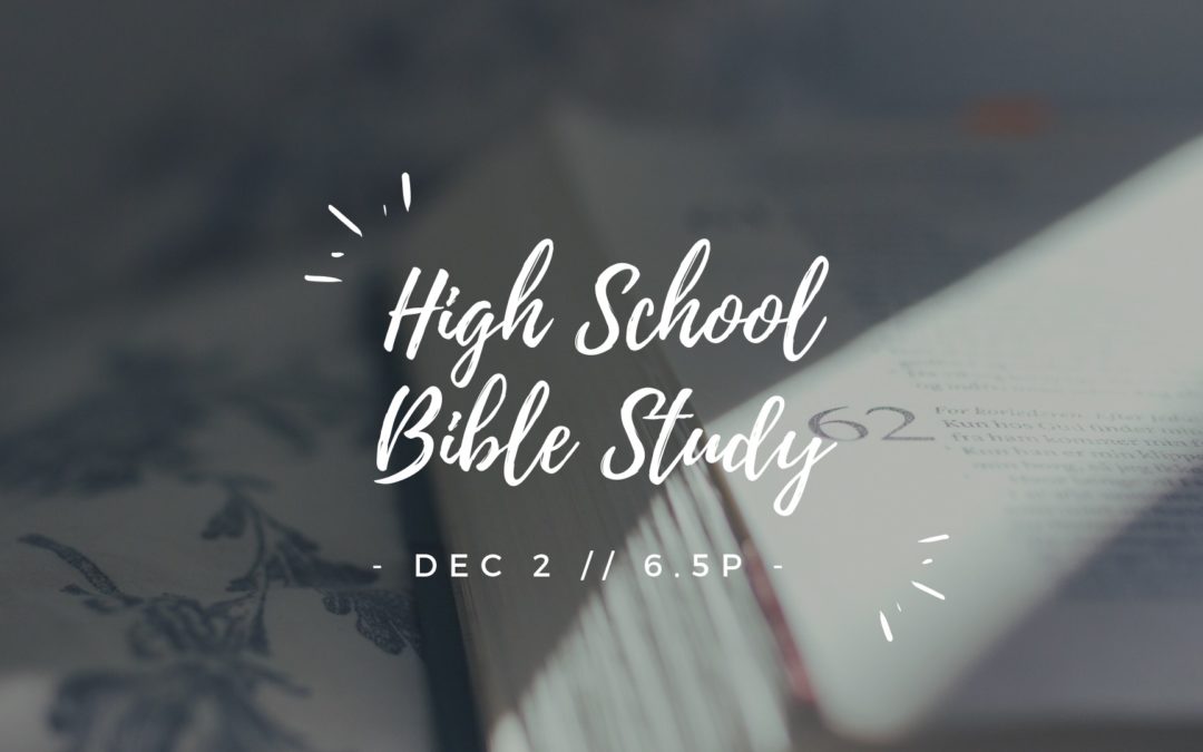 KSM: High School Bible Study