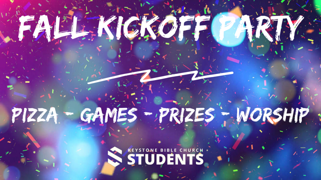 Keystone Students: Fall Kickoff Party